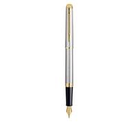 Waterman Porte-plume Hémisphère acier inoxydable Plume M G.C.