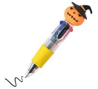 Stylo quatre couleurs 4 En 1 Halloween Mignons Écriture Fluide Cadeaux De