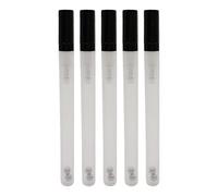 Stylo rechargeable vide 5x stylo blanc retouche blanc 1mm peinture tube marqueur fin