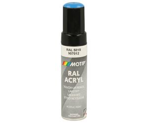 Stylo retouche MOTIP ACRYL 12 ml Ral 5015 Bleu Ciel
