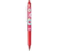 Stylo roller à encre bleue Pilot FriXion Ball Clicker Fancy Pointe Moyenne Rose Corail Rose Corail