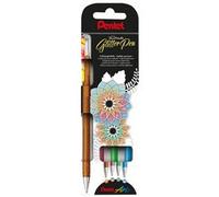 Stylo roller à encre gel Hybrid Dual Metallic, set