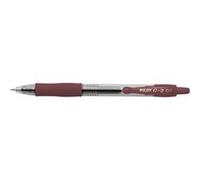 Pilot G207 Stylo Roller à encre gel et pointe rétractable de 0,7 mm Single caramel