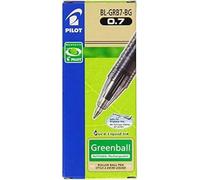 Stylo Roller Écologique - Pilot - Modèle Begreen - Pointe 0,5 Mm - Encre Liquide - Couleur Rouge