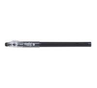 Stylo roller Pilot Frixion Ball Stick effaçable à capuchon pointe 0,7 mm - Écriture moyenne - Noir