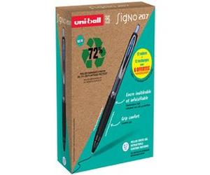 Stylo roller encre gel SIGNO 207E, VALUE PACK, noir