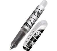 ONLINE stylo roller Manga │ pour l'école et le lycée │ poignée ergonomique pour gauchers et droitiers │ cartouches d'encre standard, rechargeables, couleur bleue │ stylos pour étudiants