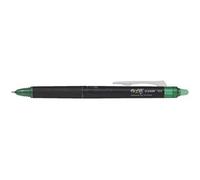 Roller pilot frixion point clicker 05 encre gel thermosensible effacable rechargeable vert