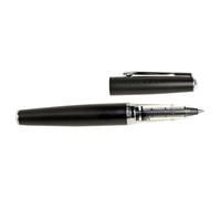 Stylo roller - J.Herbin - Métal Noir - Corps en métal - Compatible cartouches standards - Mixte