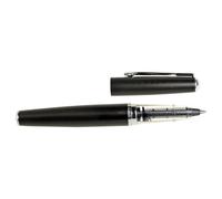Stylo roller mÃ©tal Ã cartouche pointe fine Jacques Herbin Noir 11,3 cm