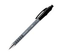 Stylo roller Papermate Flexgrip Gel rétractable pointe 0,7 mm - écriture moyenne - noir