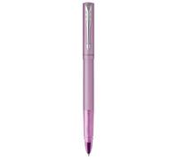 Stylo roller - PARKER - VECTOR XL - Laque lilas métallisée - Recharge noire - Pointe fine