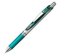 Stylo roller Pentel Energel BL77 rétractable pointe 0,7 mm - écriture moyenne - turquoise