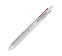 Stylo roller Pilot FriXion Ball 4 couleurs effaçable rétractable pointe 0,5 mm - Corps blanc