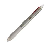 Stylo roller Pilot FriXion Ball 4 couleurs effaçable rétractable pointe 0,5 mm - Corps champagne