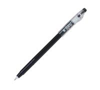 Stylo roller Pilot Frixion Ball Stick effaçable à capuchon pointe 0,7 mm - Écriture moyenne - Noir