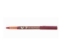 Stylo roller Pilot Hi-tecpoint V7 0,7 mm - rouge
