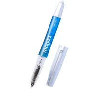 Stylo roller - Rechargeable - Pointe moyenne - Pour l'école - Bleu - Online