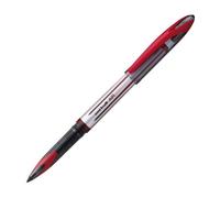 Stylo roller Uni-Ball Air à capuchon pointe 0,7 mm écriture moyenne - rouge