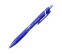 Stylo roller Uni Ball Jet Stream Mix rétractable pointe 1 mm - écriture moyenne - bleu