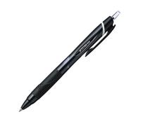 Stylo roller Uni Ball Jet Stream Mix rétractable pointe 1 mm - écriture moyenne - noir