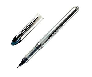 Stylo roller Uni Ball Vision Elite 0,8 mm - bleu