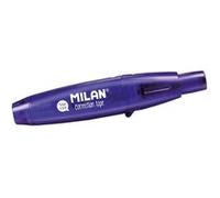 MILAN Blister ruban correcteur avec bouton-poussoir 5 mm x 6 m série Acid, bleu