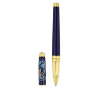 S.T. Dupont Line D Eternity Large Koi & Shiny Gold Rollerball Pen, 422005L