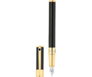 Stylo S.T.Dupont Initial Stilo 260205 Unisexe Synthétique Or noir