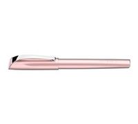 Schneider - Stylo-plume Ceod Shiny - plume M, droitier/gaucher, cartouche bleu roi - rose poudré
