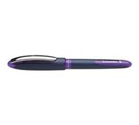 Stylo Schneider One Business Stylo roller à encre liquide non rétractable Violet Violet G