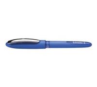 Schneider 183203 One Hybrid C (Stylos rollers à encre liquide, non rétractable, épaisseur de trait: 05 mm, Bleu) Lot de 10