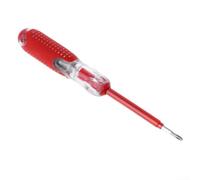 Stylo testeur de tension 100-500 V Tournevis multifonction pour test de point de rupture - Sonde électrique de sécurité avec indicateur néon pour usage domestique automobile