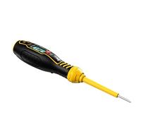 Stylo Testeur de Tension, Détecteur Intelligent de Circuits Électriques, Tournevis Testeur Électricien Compact 2-en-1 avec Écran Numérique pour Usage Domestique et Industriel