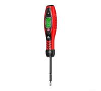 Stylo testeur de tension numérique | NCV 30-1000V Détecteur de point d'arrêt Phillips Embouts à tête plate Rechargeable pour électricien DIY