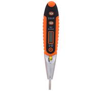 Stylo Testeur de Tension, Stylo Testeur de Tension Numérique 12V-220V DC & AC Détecteur de Tension Induction Intelligent Électrossonde Testeur de Puissance Stylo pour la (avec lampe témoin)