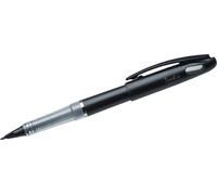 Stylo Tradio Stylo Classique avec plume plastique noire Paquet de 12 pièces