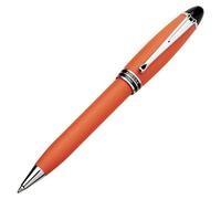 Stylos à bille avec finition résine et chrome