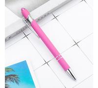 Stylos À Bille D'affaires En Métal Avec Pointe De Stylet, Poignée Souple Caoutchoutée Pour Tous Les Écrans Tactiles Capacitifs, Fournitures Scolaires Et De Bureau, 10 Pièces