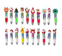 Stylos à bille rétractables Marqueurs Écriture Rétractables Multicolores | 20 Pièces Stylos à Pour la Maison, le Dortoir, le Travail, la Réunion t Université, Prise de Notes Jou