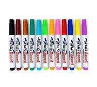 Stylos À Craie Liquides Multicolores Effaçables, Marqueurs Pour Tableau Blanc, Fournitures Scolaires Et De Bureau Pour Tableau Blanc, Verre De Fenêtre