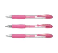 Stylos bille à encre gel G2 07 - PILOT - Rose pastel - Moyenne - Non rechargeable - Non effaçable