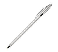 Stylos bille Bic Cristal Renew rechargeable à capuchon pointe 1 mm - éciture moyenne - Noir