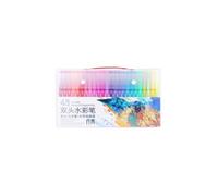 Stylos Brosse Double Astuce 48 Couleurs Aquarelle Double Brush Tip Jjpj1394