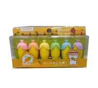 Stylos Fluorescents Petits Surligneurs, Ensemble De Marqueurs Permanents Colorés 6 Pièces