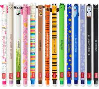 Stylos gel effaçables, coffret de 14 pièces, avec encre thermo-sensible