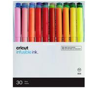 Stylos infusibles, pointe fine, 0,4 mm, lot de 30, couleurs variées