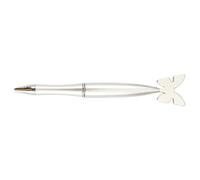 Stylos papillon à encre gel, ensemble de papeterie pour écriture décorative, kit de stylo à encre fluide, outil de conception d'étude artistique, style scolaire créatif minimal, stylos papillon pour