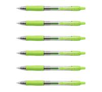 Stylos Roller G-2 07 Encre Gel Pointe Moyenne Citron vert - PILOT