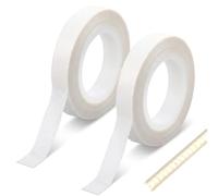 Styquenzer Lot de 2 bandes lumineuses LED de 1 cm x 8,8 m pour adoucir la lumière - Autocollant à intensité variable - Diffuseur de bande LED résistant à la chaleur anti-reflet - Blanc - Pour